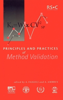 Hardcover Principles and Practices of Method Validation Book