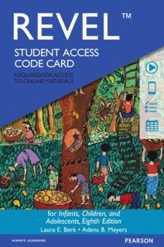 Printed Access Code Revel for Infants, Children, and Adolescents -- Access Card Book