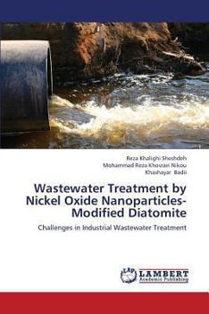 Paperback Wastewater Treatment by Nickel Oxide Nanoparticles-Modified Diatomite Book