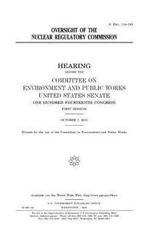 Oversight of the Nuclear Regulatory Commission