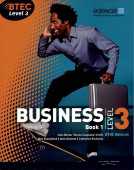 Paperback Btec Level 3 National Business Student Book 1 Book