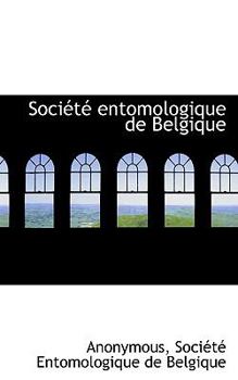 Paperback Soci T Entomologique de Belgique Book