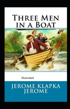 Paperback Three Men in a Boat illustrated Book