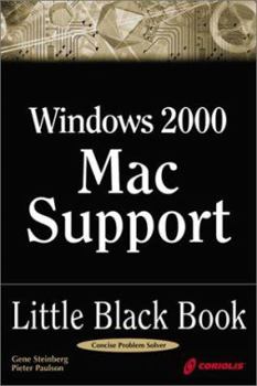 Paperback Windows 2000 Mac Support Little Black Book