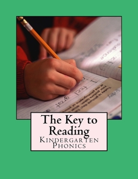 Paperback The Key to Reading: Kindergarten Phonics Book