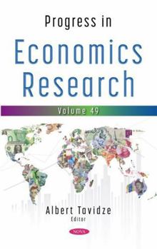 Hardcover Progress in Economics Research (49) Book