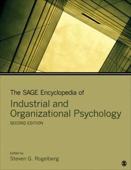 Hardcover The Sage Encyclopedia of Industrial and Organizational Psychology Book