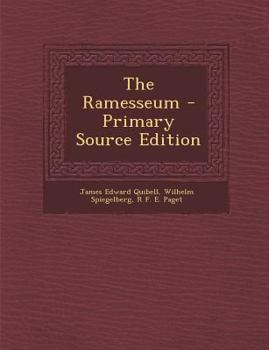 Paperback The Ramesseum - Primary Source Edition Book