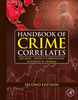Hardcover Handbook of Crime Correlates Book