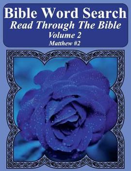 Paperback Bible Word Search Read Through The Bible Volume 2: Matthew #2 Extra Large Print Book