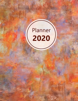 Paperback Planner 2020: Monthly and Weekly Planner. Week on 1 page. Start your week with weekly Focus, Tasks, To-Dos. Monday start week. 11.0" Book