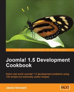 Paperback Joomla! 1.5 Development Cookbook Book