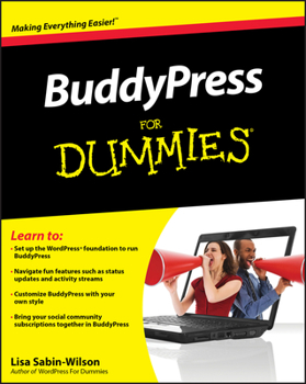 Paperback BuddyPress for Dummies Book
