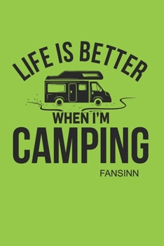 Paperback Camping Notebook: Graph Paper Journal 6x9 - 120 Pages Book