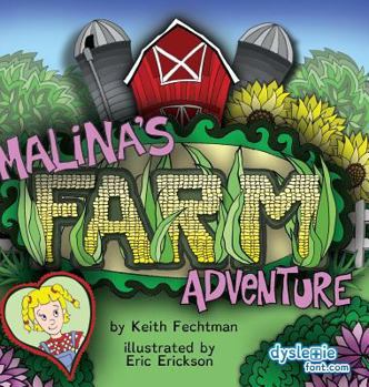 Hardcover Malina's Farm Adventure Book