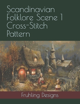 Scandinavian Folklore Scene 1 Cross-Stitch Pattern