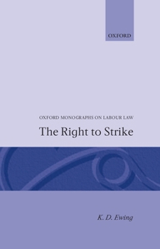 Hardcover The Right to Strike Book