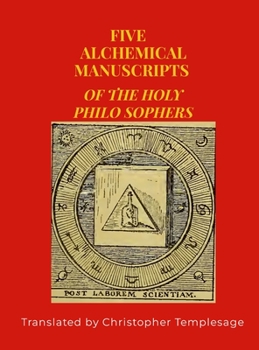 Hardcover Five Manuscripts of Alchemy: Cinq Traités d'Alchimie Book