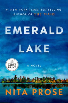 Paperback Emerald Lake [Large Print] Book
