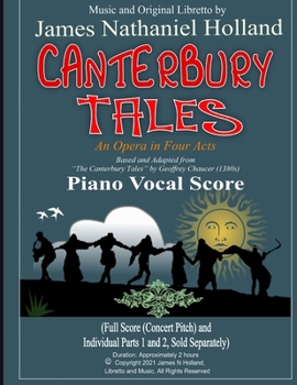 Paperback Canterbury Tales: An Opera in Four Acts, Piano Vocal Score Book