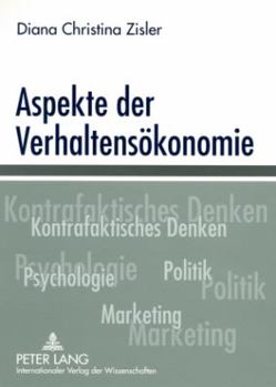 Paperback Aspekte Der Verhaltensoekonomie [German] Book