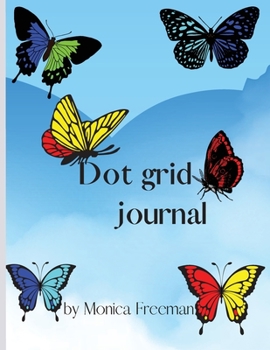 Paperback Dot Grid Journal: Beautiful Dot Grid Journal 8.5*11 inch Book