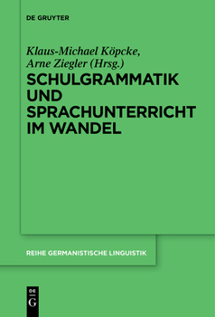 Paperback Schulgrammatik und Sprachunterricht im Wandel [German] Book