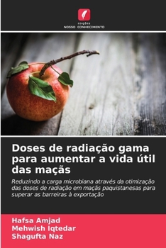 Paperback Doses de radiação gama para aumentar a vida útil das maçãs [Portuguese] Book