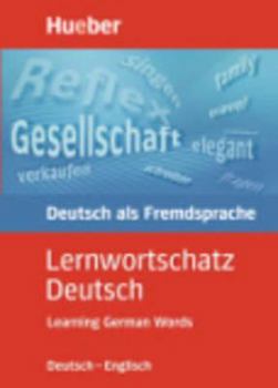 Paperback Learning German Words Book