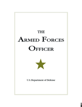 Paperback The Armed Forces Officer Book