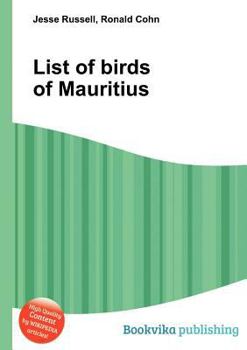 Paperback List of Birds of Mauritius Book