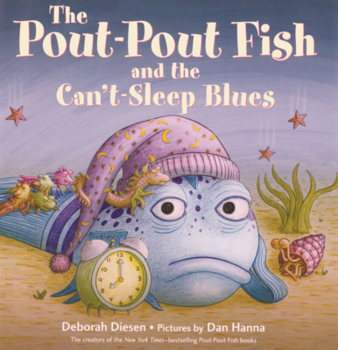 Library Binding Pout-Pout Fish and the Can't-Sleep Blues Book