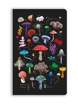 Misc. Anna Stead: Mushrooms & Fungi (Soft Touch Journal) Book