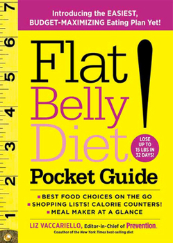 Paperback Flat Belly Diet! Pocket Guide: Introducing the Easiest, Budget-Maximizing Eating Plan Yet! Book