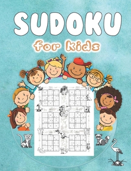 Paperback sudoku for kids 8-12: 100 Sudoku Puzzles for Kids 8 to12 with Solutions - Large Print Book