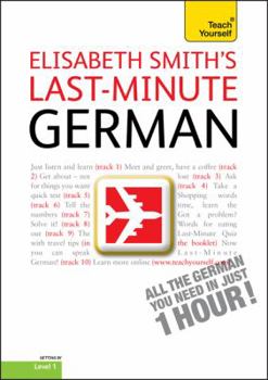 Audio CD Last-Minute German, Level 1 Book