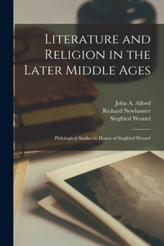 Paperback Literature and Religion in the Later Middle Ages: Philological Studies in Honor of Siegfried Wenzel Book