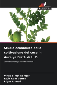 Paperback Studio economico della coltivazione del cece in Auraiya Distt. di U.P. [Italian] Book