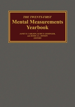 Hardcover The Twenty-First Mental Measurements Yearbook Book