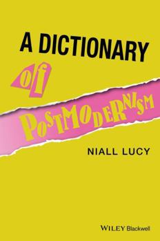 Hardcover A Dictionary of Postmodernism Book