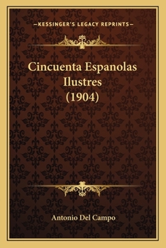 Paperback Cincuenta Espanolas Ilustres (1904) [Spanish] Book