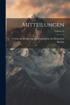 Paperback Mitteilungen; Volume 23 [German] Book