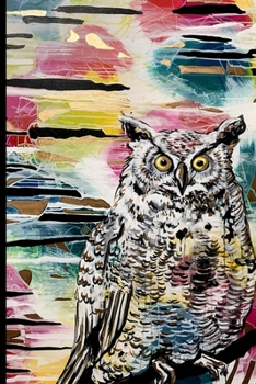 Paperback "Olivia Wild" by Jennifer Moreman: Enchanting Owl 6x9" lined notebook by Artist Book