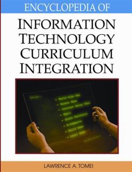 Hardcover Encyclopedia of Information Technology Curriculum Integration Book