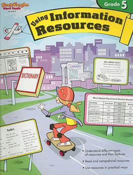 Paperback Using Information Resources Grade 5 Book