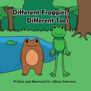 Paperback Different Froggies, Different Toes Book