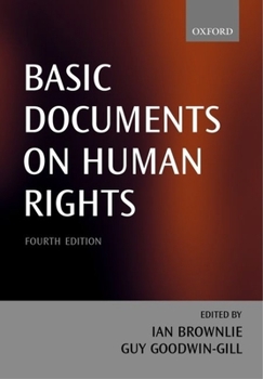 Paperback Basic Documents on Human Rights Book