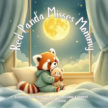 Paperback Red Panda Misses Mommy: A Gentle Bedtime Book About Missing a Parent and Feeling Loved: A soothing story to help young children cope with separation a Book