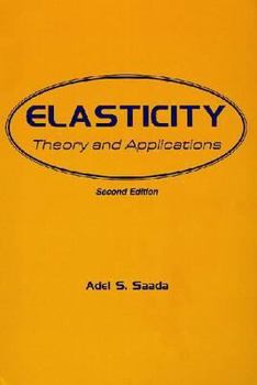 Hardcover Elasticity Theory and Applications Book