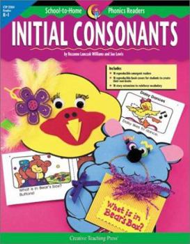 Paperback School to Home Phonics Initial Consonants (School-To-Home Phonics Readers) Book